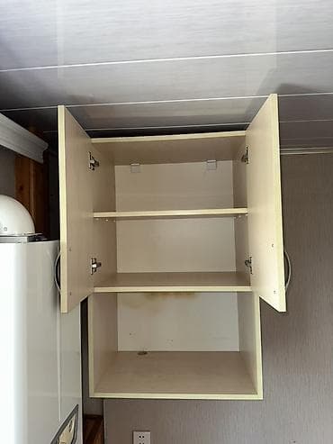 arakesmeler: Mətbəx üçün asma şkaf - Material: laminat/LDSP ağac teksturalı panel — 2