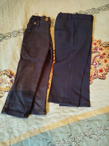 boyfriend salvar modelleri: Cins şalvar, Oğlan üçün, 1 - 2 yaş — 1