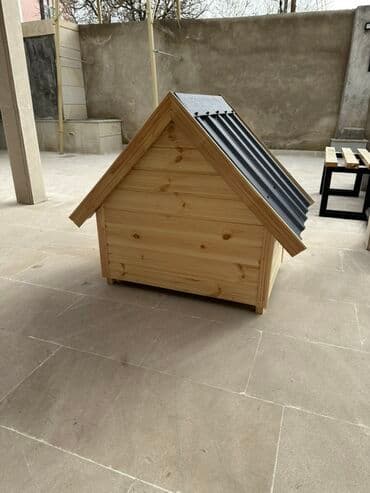 it ucun tasma: İt yuvası.Ölçüsü 80x50x75 — 5