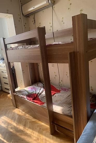 carpayi tek: Oğlan və qız üçün, Çarpayı, Matrassız, Siyirməsiz, Laminat — 3