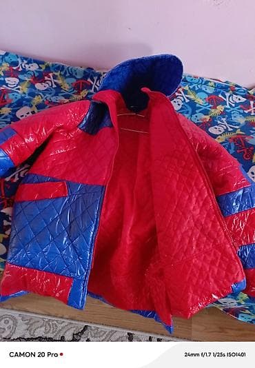 Dəstlər: Uşaq üçün qışlıq kapitone gödəkçə 10 yas 14 yas oglan qiz ferqi yoxdu — 1