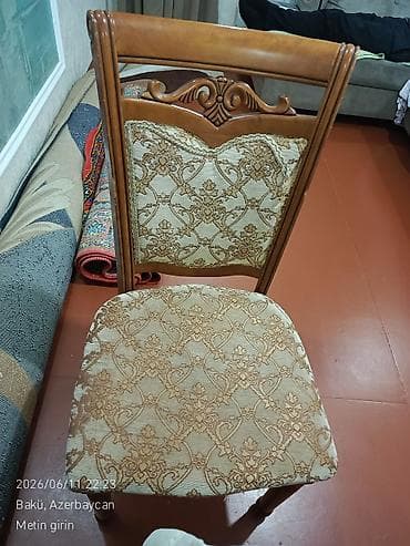Qonaq otağı üçün, İşlənmiş, Stul
