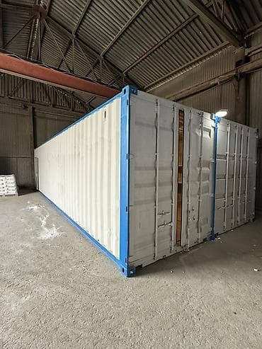 kontener ev: 40 futlu modifikasiya edilmiş dəniz konteyneri – anbar/saxlama bloku — 2