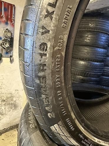 peri: Continental yay/yaylı performans şinləri – ölçü 245/45 R19 V XL - — 2