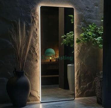 qara ekran sekilleri: Güzgü Divar üçün, Düzbucaqlı, Arxa işıqlı — 1