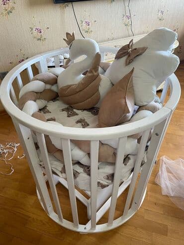 1 ayliq usaq sekilleri: Oğlan və qız üçün, Yeni, Yumru, Beşik, Dəst ilə, Matras ilə, Yellənmə mexanizm ilə — 2