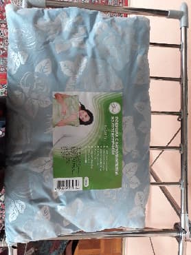 Для проблем с шейным остеохондрозом. Подушка с наполнителем из лузги