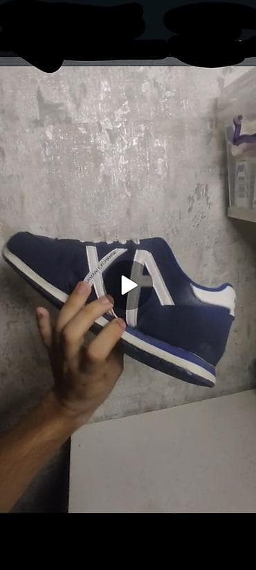 Armani Exchange (A|X) kişi krossovkası 33-34 razmerdi Kişi üçündür — 3