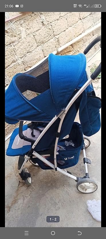 uşağ paltari: Uşaq arabası – Jaypeel brendi, tünd mavi rəng Xüsusiyyətlər: - Geniş — 2