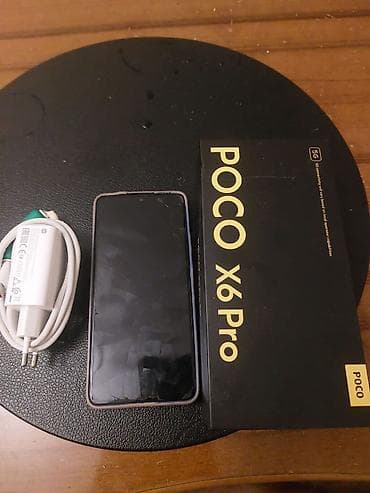 ipad 3 mini: Poco X6 Pro, 512 GB, rəng - Sarı, Sensor, Barmaq izi, Face ID — 1