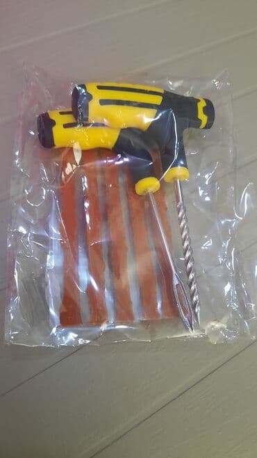 Şin, disk və təkərlər üçün digər aksessuarlar: Təkər təmiri dəsti. Avtomobil şiələrin təmir etmək üçün alətlər — 3