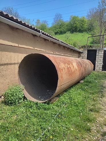 kənd məhsulları: Böyük ölçülü metal boru - Material: qalın divarlı dəmir/poçək (ağır — 1