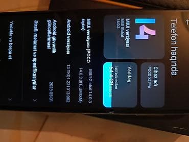 Poco X3 Pro, 256 GB, rəng - Gümüşü, Barmaq izi