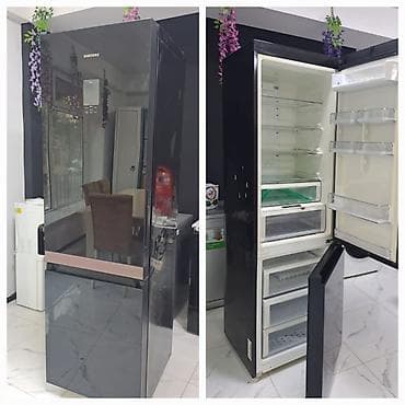 Samsung soyuducu satilir 650azn.Ust qapilar şuşe model.Nofrosdu.Tam — 1