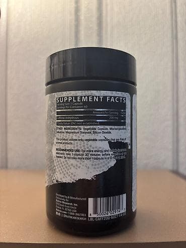 Nutrex Research Caffeine 200 – sürətli təsir edən enerji və diqqət — 2