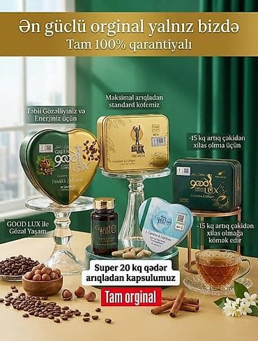 GOOD LUX arıqladıcı və enerji verən məhsullar dəsti Məhsul tərkibi və — 1