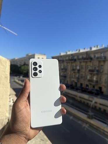 Samsung Galaxy A52, 128 GB, rəng - Ağ, Barmaq izi