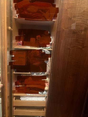 adəm ağacı: 3 qapılı, Siyirməli, Qəhvəyi, Taxta, Açılan, Düz dolab — 2