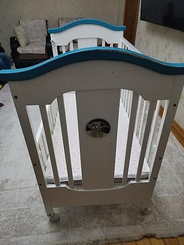 usag otagi: Oğlan və qız üçün, İşlənmiş, Dördbucaq, Beşik, Dəstsiz, Matras ilə, Yellənmə mexanizm ilə — 2