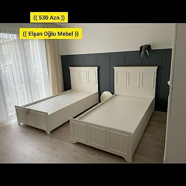 tek matraslar: Oğlan və qız üçün, Yeni, Çarpayı, Bazasız, Matras ilə, Siyirməsiz — 1