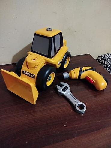 icinde oyunlarla: CAT/Caterpillar uşaq oyuncağı – sökülüb-yığılan mini yükləyici — 1