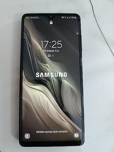 Samsung Galaxy A41, 64 GB, Barmaq izi