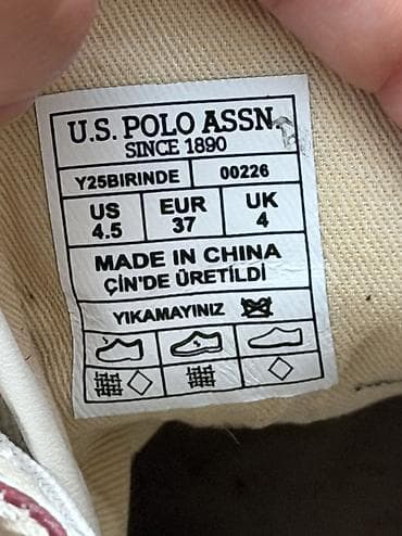 Us Polo Assn, Ölçü: 38, rəng - Qəhvəyi, İşlənmiş — 4