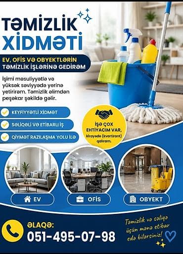 Təmizlik | Mənzillər | Ümumi təmizlik