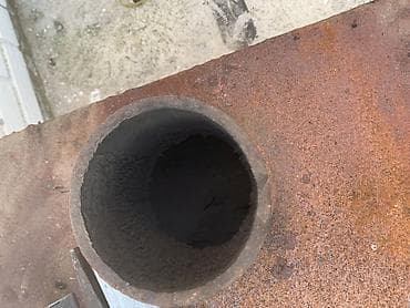 biber qazi satisi: Metaldan hazırlanmış odun peci cox qalin demiri var super veziyyetde — 2