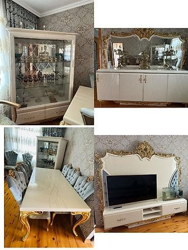 reception masa: İşlənmiş, TV altlığı, Masa və oturacaqlar, Servant, Kredit yoxdur — 1