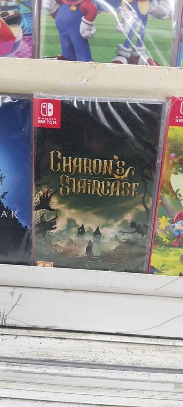 диск: Nintendo switch üçün charons staircase oyun diski. Tam original — 1