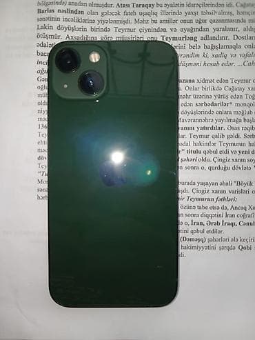 iphon 5 s: IPhone 13, 128 GB, Yaşıl, Face ID — 3