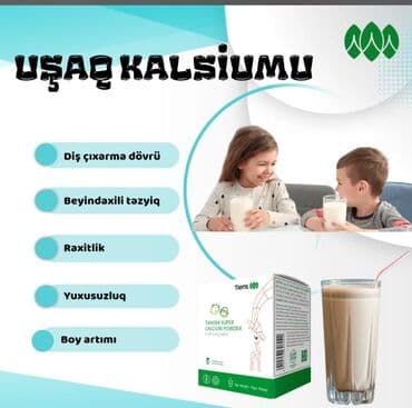 Məhsul: Tiens Tianshi Super Calcium Powder for Children – Uşaq