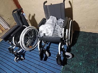 əl arabaları: Yığılabilən əlil arabası - Kompakt qatlanan konstruksiya – daşımaq və — 2