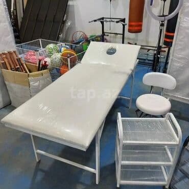 tamet qiymetleri: Yeni, Masaj kuşetkası, Qatlanmayan, rəng - Ağ — 3