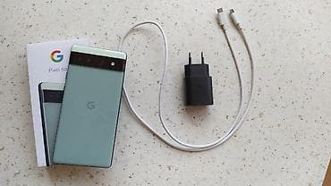 data modem sim card: Google Pixel 6A, 128 GB, rəng - Yaşıl, Face ID, Sensor, Sənədlərlə — 4
