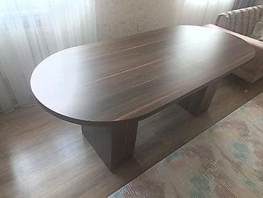 quba mas: Qonaq masası, İşlənmiş, Açılmayan, Oval masa — 2