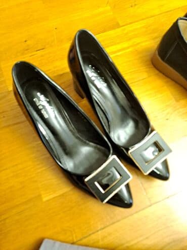 tangetka ayaqqabi modelleri: Tuflilər, Ölçü: 37, rəng - Qara, Yeni — 6