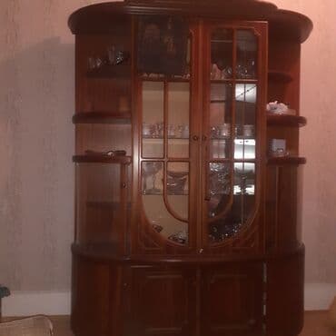 hazır vitrin: Şüşəli dolab vitrini — 8