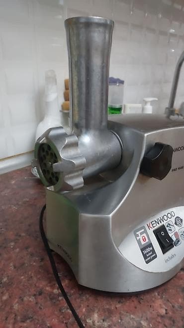 Ət çəkən maşın Kenwood, 1600 Vt, Reverssiz, İşlənmiş — 3