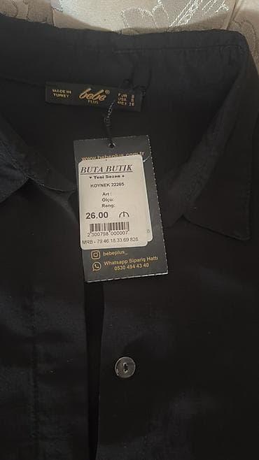 Bebe Plus markalı qadın köynəyi - Model: KOYNEK 22265 (etiketdə — 2