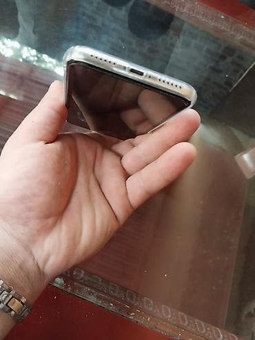 iphone 7 sumqayit: IPhone X, 64 GB, Gümüşü, Simsiz şarj — 5