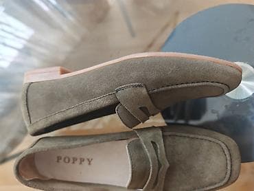 Женская обувь: Poppy qadın loaferləri - Model: Klassik penny loafer üslubu - — 2