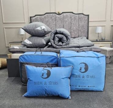 ədyal: Moon & stars saya yorğan-döşək dəsti gəldi bir nəfərlik dəst 115₼ — 1