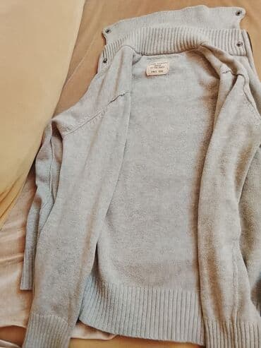 Uşaq arabaları: Okaïdi uşaq kardiqanı - Rəng: açıq boz - Model: fermuarlı — 2