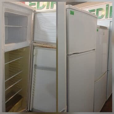 İkiqapılı məişət soyuducusu - Üst hissədə dondurucu bölmə, bir ədəd