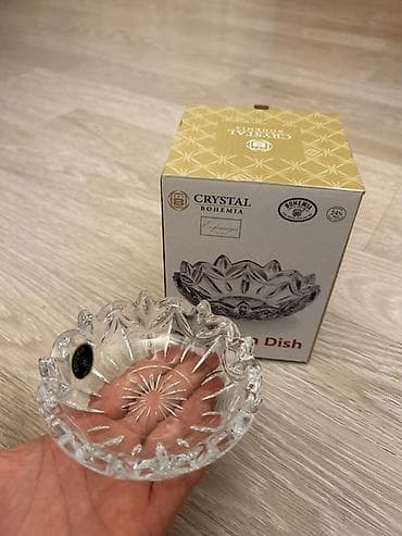Karaca tezedir 6eded Crystal Bohemia — Small Jam Dish - Brend — 2