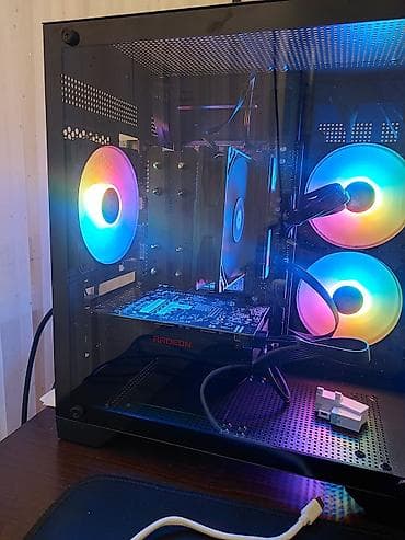 pc komputer: Gaming Pc Videdokart: RX 5500 4GB CPU: Ryzen 5 2600 SSD:256 GB M2 — 2