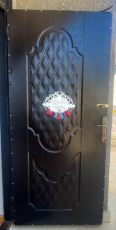 sef qapi: Metall giriş qapısı - Material: möhkəm metal konstruksiya, xarici — 2