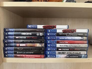PS4 üçün orijinal disk oyunları toplusu Disklər və titul siyahısı: - lalafo.az -da PS4 üçün orijinal disk oyunları toplusu Disklər və titul siyahısı: -